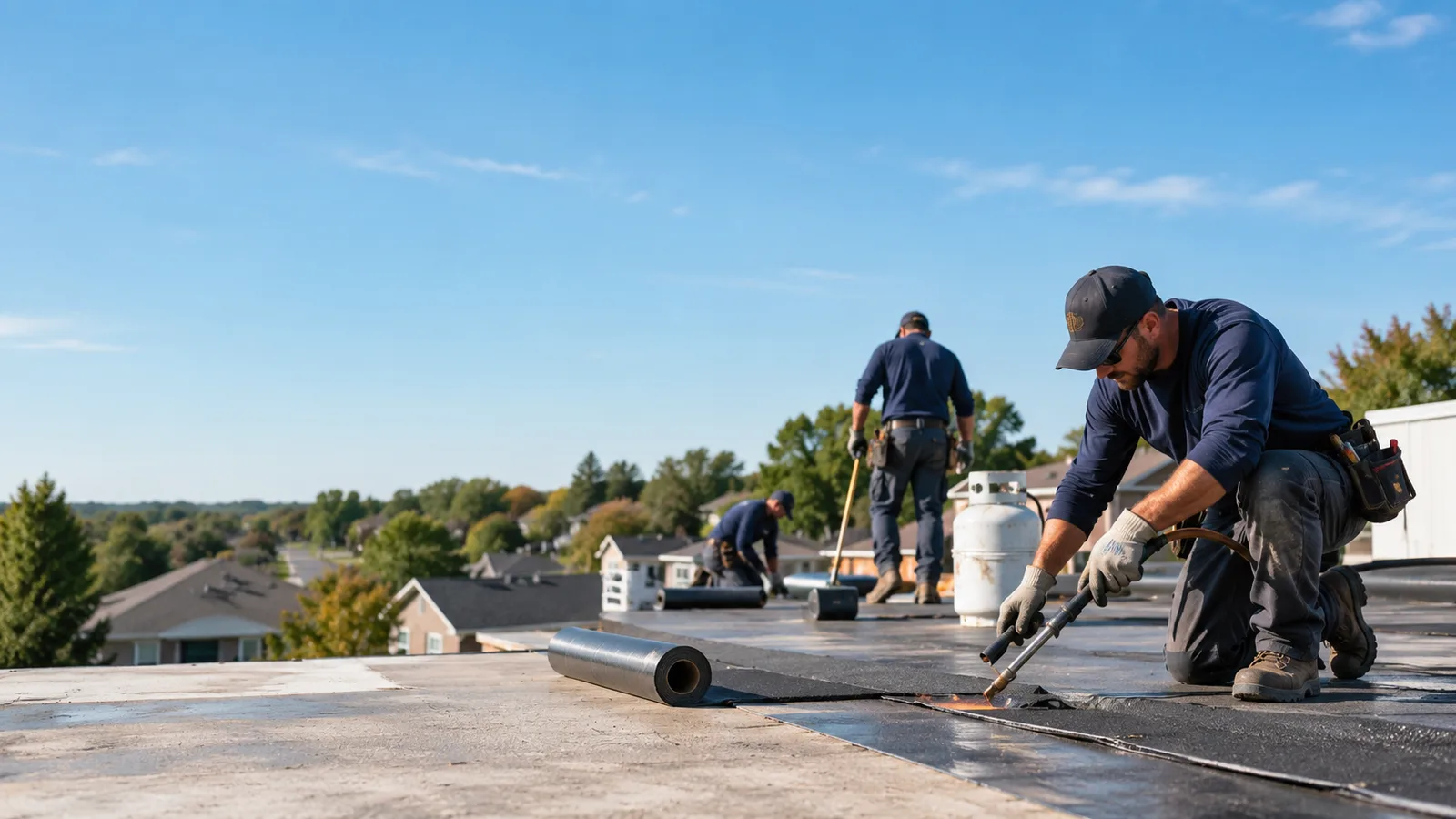 Flat Roof Leak Repair providers in Woodside, DE